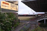 EFL stadium left abandoned still features sign showing how cheap football used to be