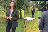 GMB weather girl Lucy Verasamy shows off glam 'work uniform' in behind-the-scenes snaps