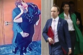 Hancock’s aide Gina Coladangelo spotted leaving family home after affair exposed