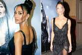 Nicole Scherzinger dazzles in sheer lace dress – before she's drenched in blood