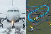 Snow bomb sparks chaos as Brits left flying in circles as major UK airports shut