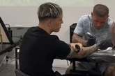 Man Utd fans spot something not right in video of Alejandro Garnacho getting tattoo