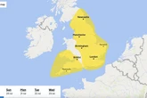 Britain is in a 'thunderdome' as Met Office issues several warnings ahead of downpours
