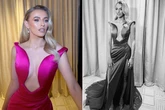 England Lioness looks unrecognisable glammed up and steals the show at glitzy ball