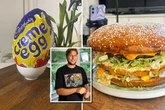 Viral cook makes giant food such as Big Macs and Creme Eggs weighing same as a child