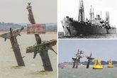 Collapsing 'doomsday wreck' holding 1,400 tons of WW2 explosives threatening Thames tsunami