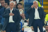 Jose Mourinho 'blows kisses to Chelsea fans' during Stamford Bridge homecoming