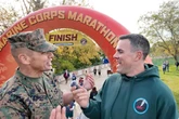 'I feel more under fire running a podcast than I ever was as a marine in the military'