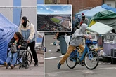 Inside 'methadone mile' as zombie addicts roam city where England play Ghana