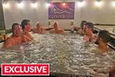 Boozy Brits welcome in new year naked at spa hotel with 'no labels or judgement'