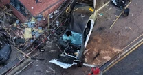 Belvedere crash: Car ploughs into London home as firefighters cut men free