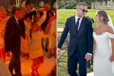 Inside Danny Dyer leading X-rated chant at daughter and Jarrod Bowen's wedding