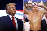 Donald Trump called out by boxing champ Usyk to use 'influence over Putin' to free Ukraine