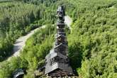 Bizarre 185ft tall unfinished property dubbed the Dr Seuss House has 300 mile views