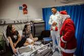 Anthony Joshua makes heart-warming Christmas trip to local Watford hospital