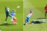 Luton's keeper sent off for 'doing a David James' and fouling 'two players at once'