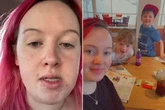 Mum in tears after being told family of 7 'can't sit together because of Covid'