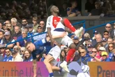 Bukayo Saka left needing treatment after 'disgusting' tackle sees Ipswich ace sent off