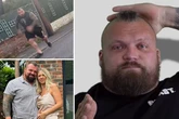 Hulking Eddie Hall relives fan's one-word insult that broke him after wife's miscarriage