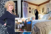 'Grieving widow' snapped in 'innocent' picture had sinister secret hidden under the bed