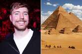 MrBeast 'rents out the Egyptian pyramids for 100 hours' to explore and sleep over