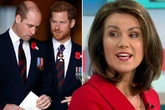 Susanna Reid says it's 'sad' Harry and William didn’t reunite after grandfather’s funeral