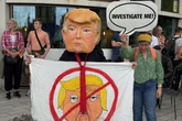 Hundreds of anti-Trump protesters take to Scottish cities as they say 'Nae Trump'