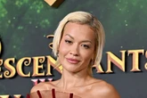 Rita Ora sports see-through gown on red carpet at Descendants: Wicked Wonderland film premiere