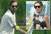 Abbey Clancy wows in skintight top for tennis match with hubby Peter Crouch