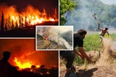 Turkey wildfire hell as major blaze forces 50,000 people to be evacuated