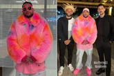 Neymar flaunts 'candy floss' pink outfit that costs more than a family car