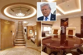 Trump orders custom Air Force One but 'the Gulf version' with gold spiral staircase