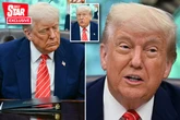 Body language expert reveals what 'anxious' Trump really said during trade deal announcement