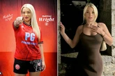 Glam footballer Madelene Wright announces next career step as fans hail 'baddie'