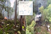'Decapitated corpses' all that remain as plane crash claims the lives of all 48 on board
