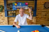 Lottery winning truck driver celebrates £1million jackpot by building the ultimate man cave