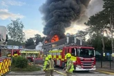 Horror fire rips through children's soft play centre and mini zoo killing all animals