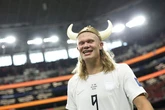 Erling Haaland scores own goal over his collection of World Cup handbags