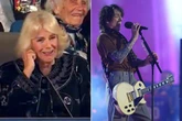 Queen Camilla appears to cover her ears as VE Day concert takes strange turn