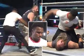 UFC star's son 'brutally attacks' wrestler in disturbing incident as match 'goes wrong'
