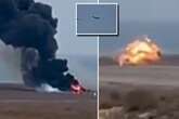 Azerbaijani airlines crash: Huge fireball in air with six confirmed survivors