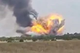Massive 'explosion' rocks UK homes as fireball sends smoke plume skywards