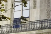 Louvre heist window becomes unexpected tourist hotspot as crowds flock to see escape route