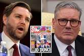 'Dunce' JD Vance dubbed 'clown' after branding UK 'random country who hasn't fought wars'