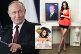 Putin 'seduced girl, 17, who posed in erotic calendar as gift to him', claims book