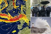 Britain to be battered by 'unseasonably deep' Storm Floris as 'severe gales' to hit in hours