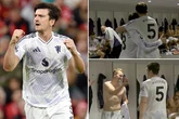 Inside Man Utd's dressing room after Liverpool triumph as Harry Maguire given hero's welcome