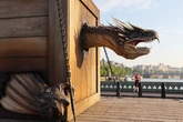 Harry Potter fans gobsmacked to see iconic dragon roaring through London streets