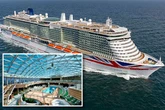 Inside P&O's new £700m cruise ship with SkyDome, infinity pools and haute cuisine