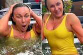 Strictly's Shirley Ballas, 64, sports bright yellow swimsuit for freezing ice bath